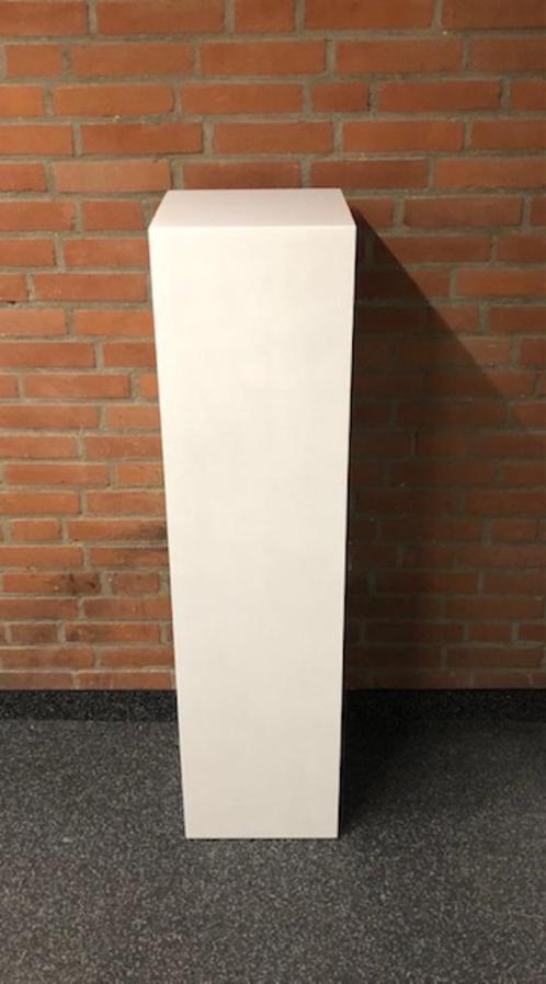 MAATWERK; WITTE ZUIL SOKKEL PILAAR KOLOM CONSOLE 120x30x30cm, Huis en Inrichting, Woonaccessoires | Zuilen en Pilaren, Nieuw, Ophalen of Verzenden
