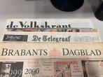 Dagbladen 31-12-1999, Ophalen, Zo goed als nieuw, Zwart, Handen en Nagels