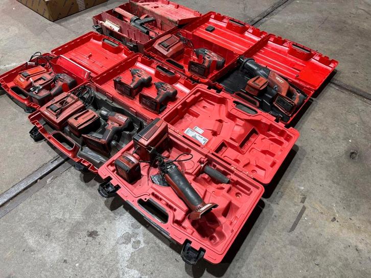 Partij Hilti gereedschap, Doe-het-zelf en Verbouw, Gereedschap | Handgereedschap, Gebruikt, Ophalen