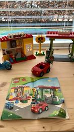 Duplo 6171 tankstation met winkel, Kinderen en Baby's, Speelgoed | Duplo en Lego, Ophalen of Verzenden, Lego, Zo goed als nieuw