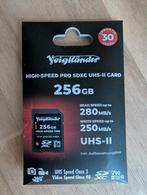 Voigtlander High Speed PRO SDXC UHS2 V90 geseald, Audio, Tv en Foto, Fotografie | Geheugenkaarten, SDXC, Ophalen of Verzenden