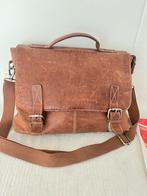 Chesterfield Leren Tas, Sieraden, Tassen en Uiterlijk, Tassen | Damestassen, Ophalen of Verzenden, Gebruikt, Bruin, Overige typen
