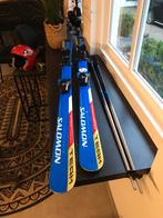 Salomon ski-set met stokken, Carve, Ski's, 100 tot 140 cm, Zo goed als nieuw