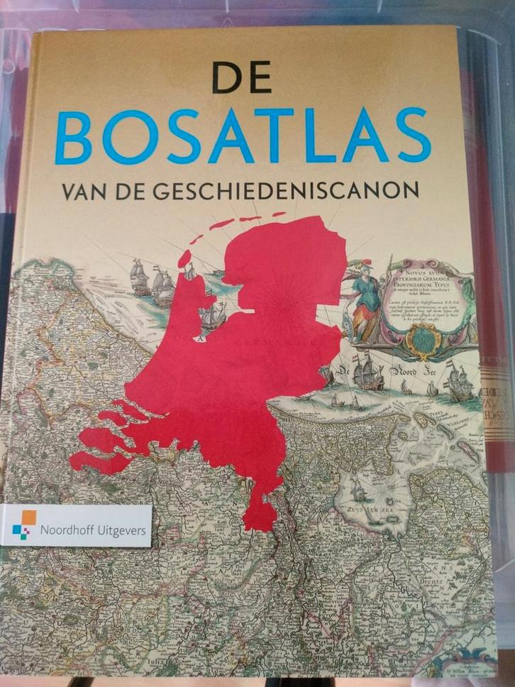 De Bosatlas van de Geschiedeniscanon, Boeken, Overige Boeken, Zo goed als nieuw, Ophalen of Verzenden