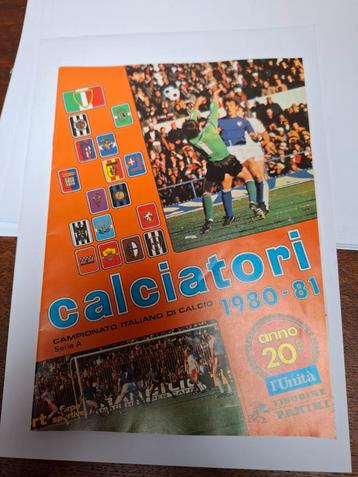 Panini Calciatori 1980-81  serie a Album beschikbaar voor biedingen