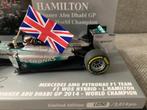 ✅ Lewis Hamilton 1:43 World Champion 2014 Winner Abu Dhabi, Ophalen of Verzenden, Nieuw, Formule 1