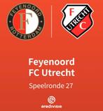 4 tickets voor Feyenoord - Utrecht Vak EE