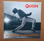 Queen - We are the champions live - Single is TOP, Cd's en Dvd's, Vinyl Singles, Gebruikt, Verzenden, 7 inch, Single