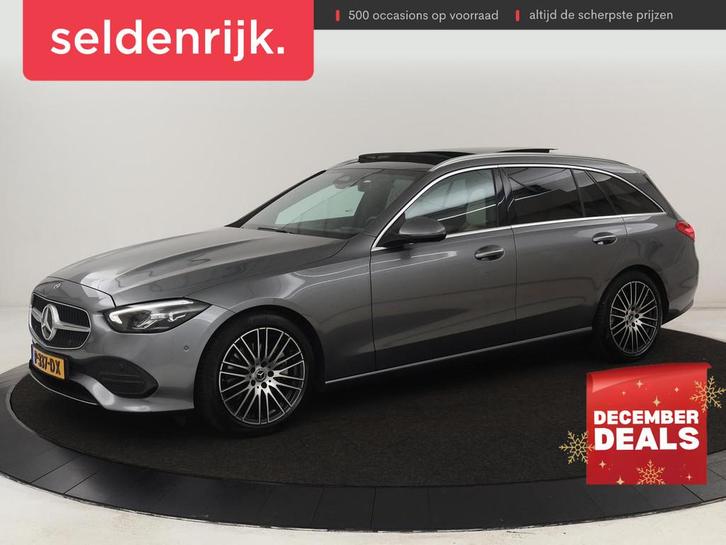 Mercedes-Benz C-klasse 200 Launch Edition Luxury Line | Pano, Auto's, Mercedes-Benz, Bedrijf, Te koop, C-Klasse, ABS, Achteruitrijcamera