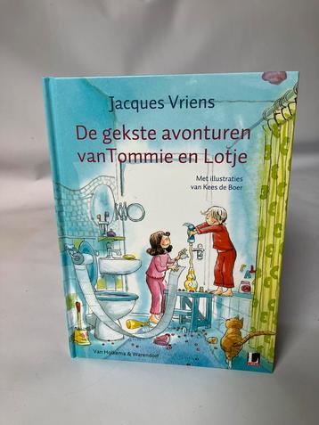 Jacques Vriens - De gekste avonturen van Tommie en Lotje beschikbaar voor biedingen