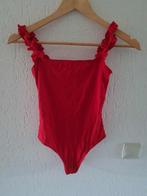 Body - Rufles - Rood - Sunday Best - Maat S - B13, Kleding | Dames, Ophalen of Verzenden, Zo goed als nieuw, Rood, Maat 36 (S)
