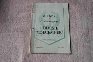 De em-er Contactorgaan. 1 divisie 7 december 1959 beschikbaar voor biedingen