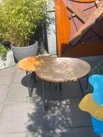 Industriële Bijzettafels - Set van 2, Ophalen, Minder dan 45 cm, Minder dan 55 cm, Gebruikt