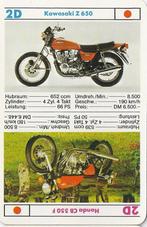 C435 motorkaartje 2d kawasaki z 650 - honda cb 550 f, Ophalen of Verzenden, Zo goed als nieuw, Motoren