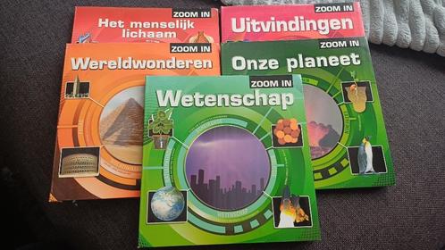 5 "Zoom in" boekjes, Boeken, Wetenschap, Zo goed als nieuw, Ophalen of Verzenden
