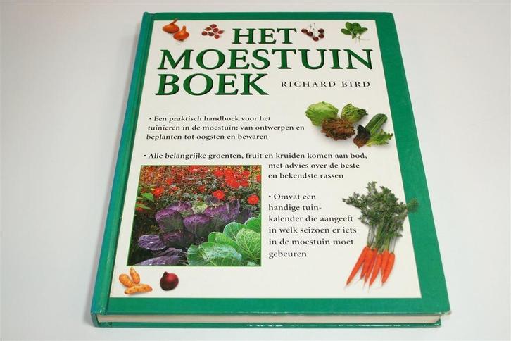 Het Moestuinboek — Groot Formaat, Rijk Geïllustreerd, Boeken, Wonen en Tuinieren, Gelezen, Interieur en Design, Ophalen of Verzenden