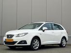 Seat Ibiza 1.2TDI 55KW Ecomotive ST 2011 Wit 5 drs, Auto's, Seat, Voorwielaandrijving, Stof, 74 pk, Zwart