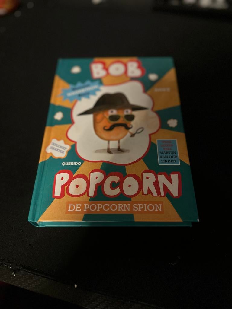 Bob Popcorn: De Popcorn Spion - Nieuw Boek, Boeken, Kinderboeken | Jeugd | onder 10 jaar, Ophalen of Verzenden, Nieuw, Fictie algemeen