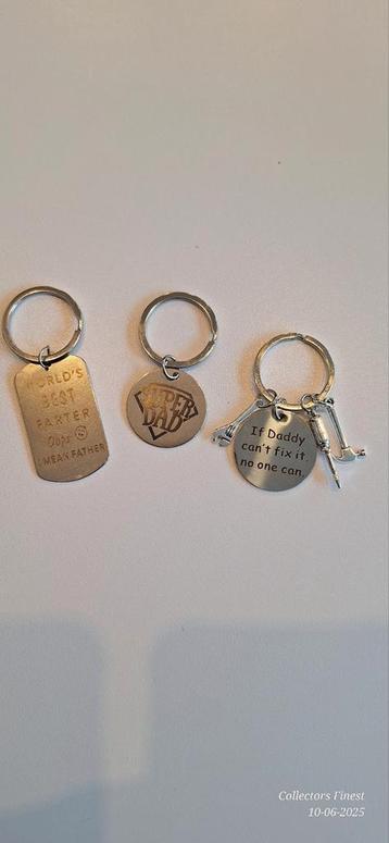 Vaderdag sleutel hangers cadeautip beschikbaar voor biedingen