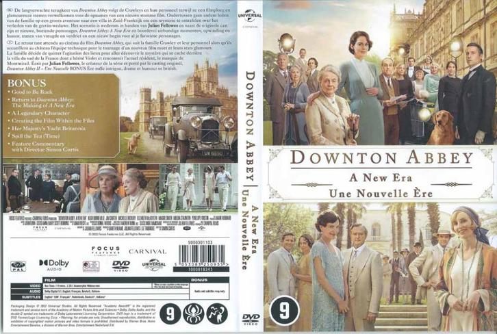 Downton Abbey, A New Era 2022 DVD met Hugh Bonneville,, Cd's en Dvd's, Dvd's | Drama, Zo goed als nieuw, Alle leeftijden, Ophalen of Verzenden