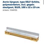 4x Anrin Lijngoot/gegalv sleufgoot, Doe-het-zelf en Verbouw, Buizen en Afvoer, Ophalen, Rvs, Minder dan 2 meter, Afvoer
