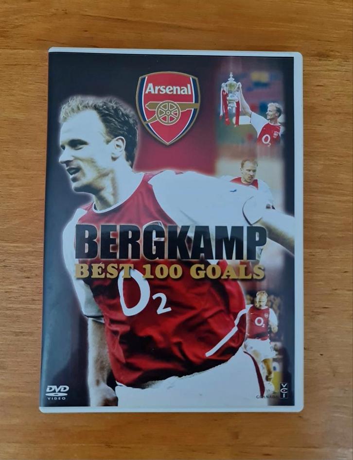 Dennis Bergkamp BEST 100 GOALS DVD Japanse uitgave zeldzaam, Verzamelen, Sportartikelen en Voetbal, Zo goed als nieuw, Overige typen