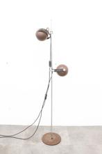 70s vintage Herda bollenlamp stalamp staande vloerlamp retro, Huis en Inrichting, Lampen | Vloerlampen, Ophalen, Vintage, Zo goed als nieuw