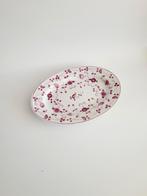 Izgs August Warnecke china purpur prachtige schaal, Ophalen of Verzenden, Overige stijlen, Porselein, Schaal of Schalen