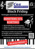 Ritmüller piano met Quiet Time - NIEUW - Black Friday!, Zwart, Nieuw, Ophalen of Verzenden, Piano