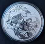 1 oz Four Guardians Myths & Legends Zilver Munt 2024, Ophalen of Verzenden, Zilver