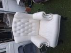 Mooie witte barok stoel Bieden, Huis en Inrichting, Stoelen, Ophalen of Verzenden, Zo goed als nieuw, Wit, Eén