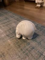 Stenen nijlpaard hoogte ca 32 cm, breedte ca 22 cm, Ophalen of Verzenden, Zo goed als nieuw
