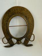 Koperen Hoefijzer Fotolijst, Ophalen, Gebruikt, Metaal of Aluminium, Minder dan 50 cm