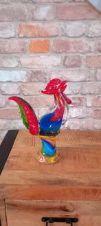 Murano Glas:Grote 29cm Haan Beeld♥️NIEUW♥️, Ophalen of Verzenden, Nieuw, Dier