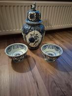 Delftsblauw Kaststel - Boch Frères, Antiek en Kunst, Antiek | Keramiek en Aardewerk, Ophalen of Verzenden