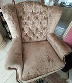 Croco velvet fauteuils, Huis en Inrichting, Fauteuils, Ophalen, Gebruikt, 75 tot 100 cm, 50 tot 75 cm