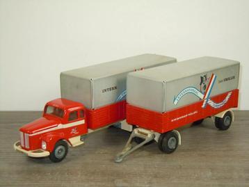 Scania Vabis 76 Truck & Trailer Gebr Vrolijk & Zn - Tekno beschikbaar voor biedingen