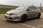 Toyota Auris 1.8 Hybride 5DR CVT Brons Lease Plus 2014, Origineel Nederlands, Te koop, 5 stoelen, Benzine