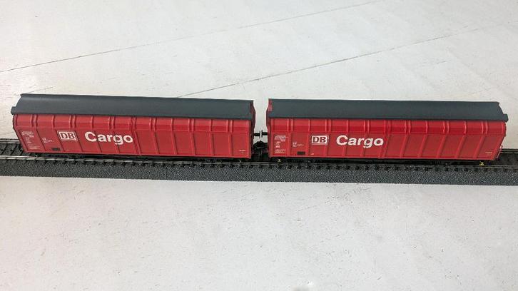 marklin 48012 DB Cargo Hbbins 306, Hobby en Vrije tijd, Modeltreinen | H0, Gebruikt, Wagon, Wisselstroom, Märklin, Ophalen of Verzenden