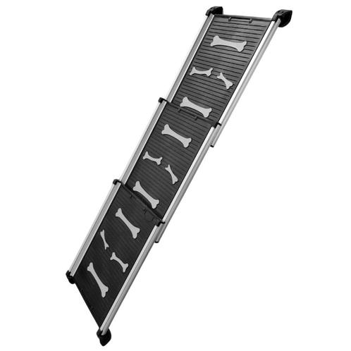 LOOPPLANK DE LUXE - ALUMINIUM - INSCHUIFBAAR - 160 X 42 CM, Dieren en Toebehoren, Honden-accessoires, Nieuw, Ophalen of Verzenden