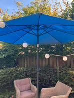 PARASOL 2,5mtr rond, Ophalen, Kantelbaar, 2 tot 3 meter, Zo goed als nieuw
