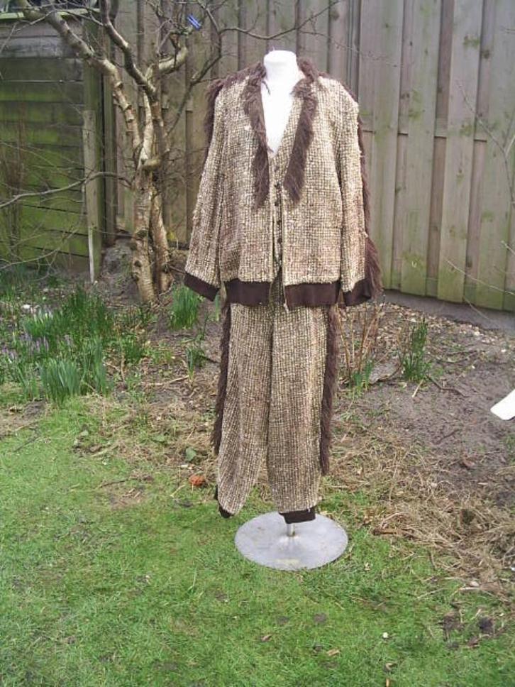 stoer trapper - kostuum! de echte oude vallenzetter mt.52, Kleding | Heren, Carnavalskleding en Feestkleding, Zo goed als nieuw