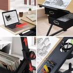 Tekentafel met kruk werktafel met 2 werkbladen computertafel, Nordring 70 Garau, Info@f-cp.nl, Nieuw, Ophalen of Verzenden