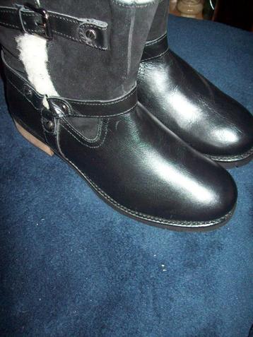Enkellaarzen zwart met vacht 41 Redfoot Nieuw beschikbaar voor biedingen