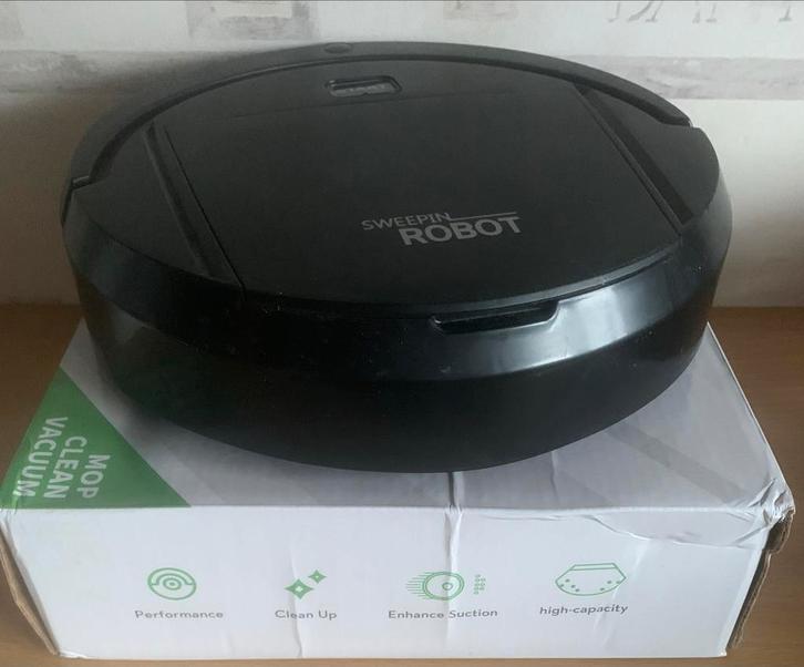 Sweepin Robot Stofzuiger, Witgoed en Apparatuur, Stofzuigers, Gebruikt, Robotstofzuiger, Minder dan 1200 watt, Reservoir, Ophalen of Verzenden