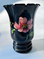 Zwart opaline vaasje, Verreries de Doyen, Napoleon III, Ophalen of Verzenden