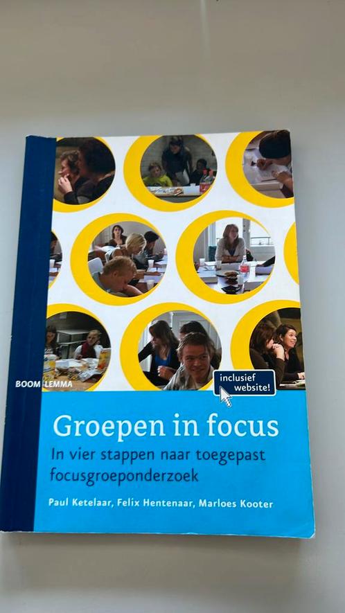 Paul Ketelaar - Groepen in focus, Boeken, Wetenschap, Zo goed als nieuw, Ophalen