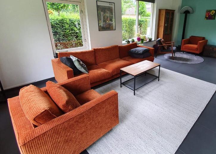 Bodilson "Check" fauteuil, Huis en Inrichting, Banken | Bankstellen, Zo goed als nieuw, Rechte bank, Eenpersoons, Minder dan 150 cm