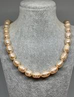 Echte parel ketting met zilveren sluiting – €30