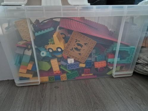 Grote doos met Duplo, Kinderen en Baby's, Speelgoed | Bouwstenen, Gebruikt, Overige merken, Ophalen of Verzenden
